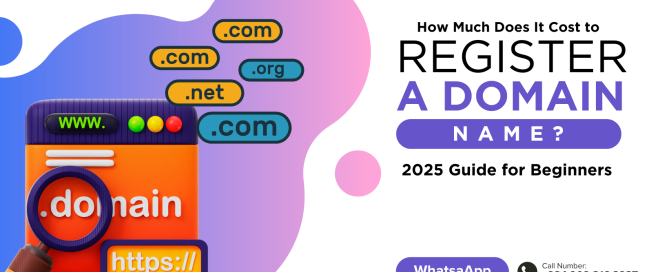 How Much Does It Cost to Register a Domain Name? [2025 Guide for Beginners]